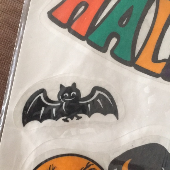 Window Decals - Witch, Ghost, Bat, Spider &  Halloween Clings - Picture 5 of 7